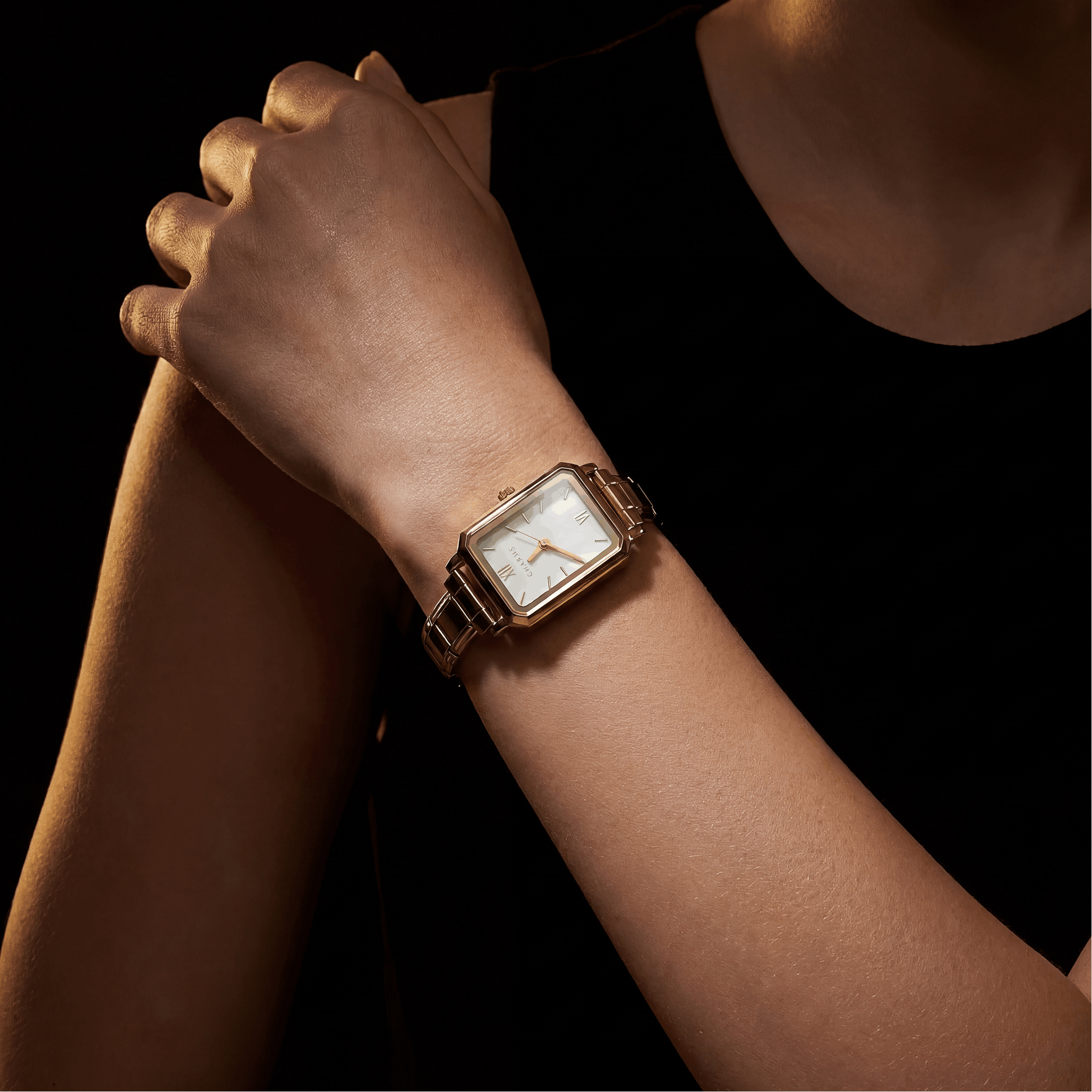 Como Watch Gold – White Dial Edition