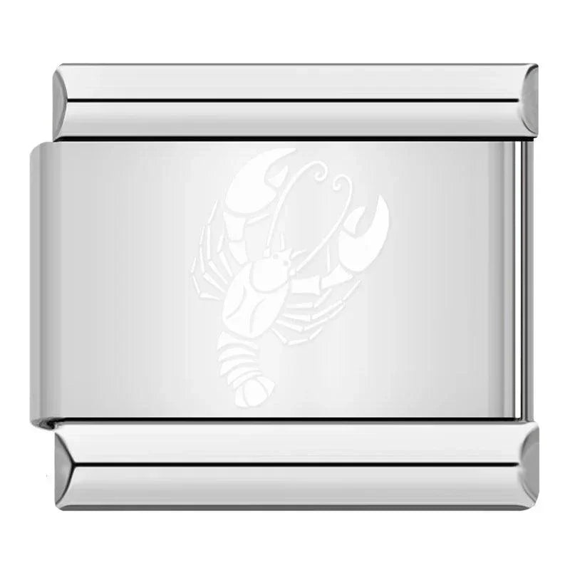 Cancer, on Silver - Charms Official