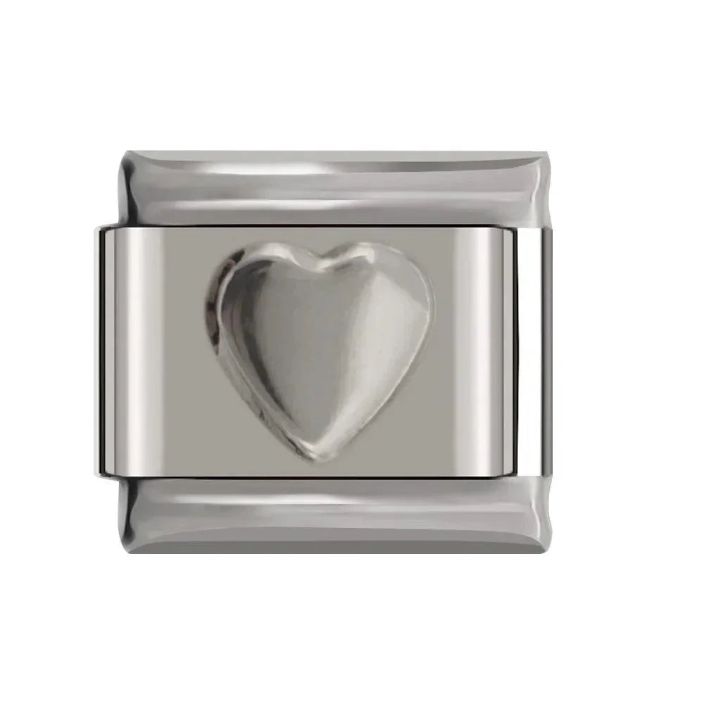 Silver Heart - Charms Official
