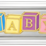 Baby, auf Silber
