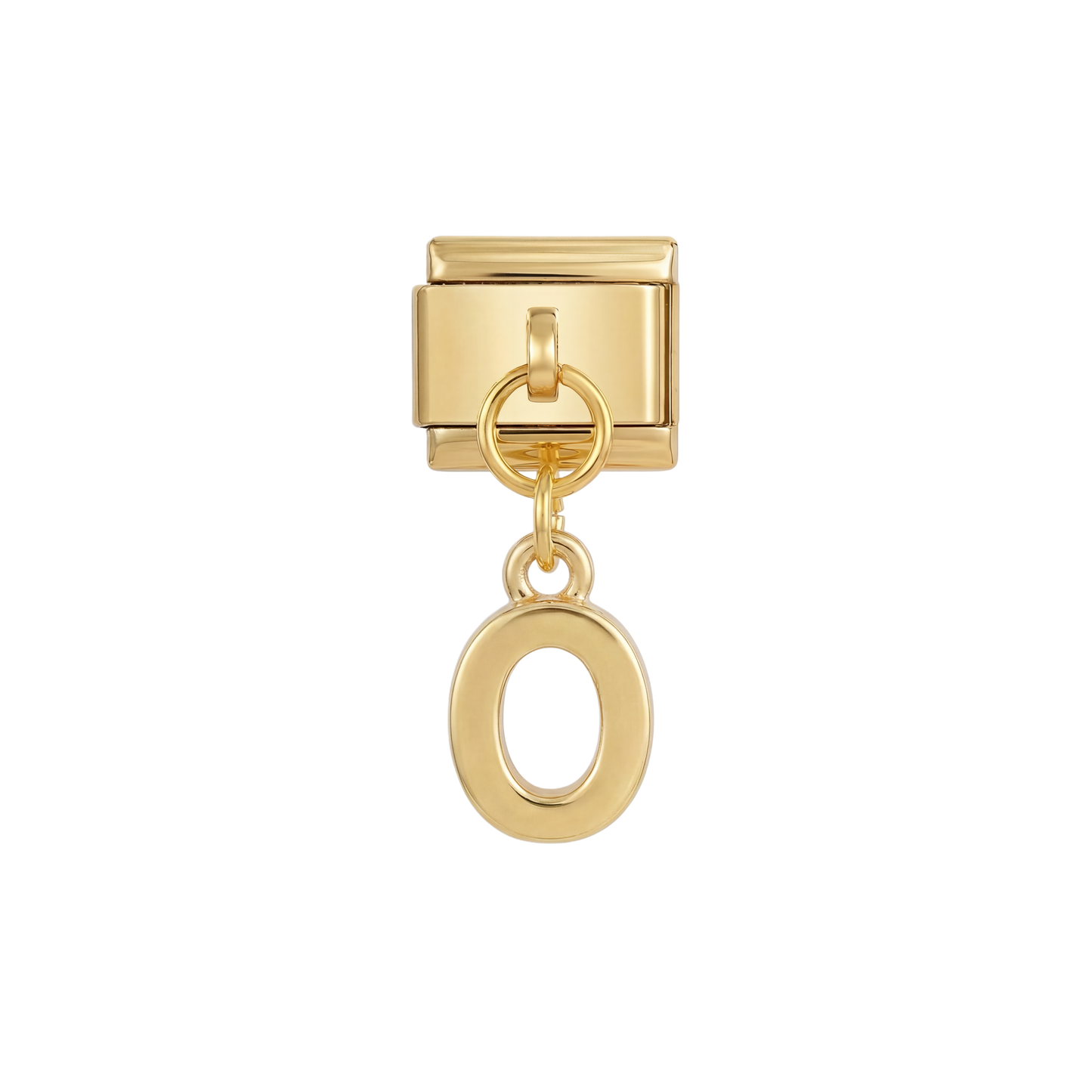 Number 0, Hanging, on Gold