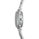 Capri Watch Silver – Black Dial Edition