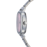 Montre Capri en argent – Édition cadran rose