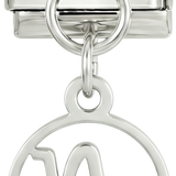Signo de Capricornio en plata