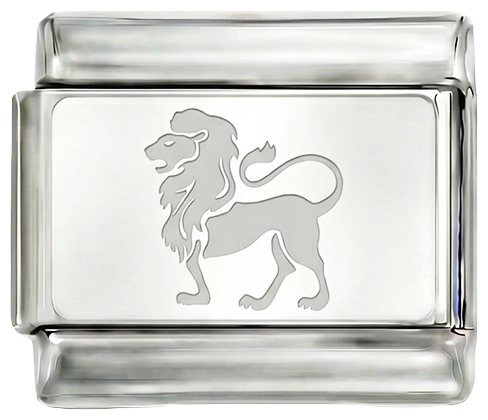 Lion, en argent