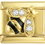 Bee with Stones on Gold - bee-with-stones-on-gold.png