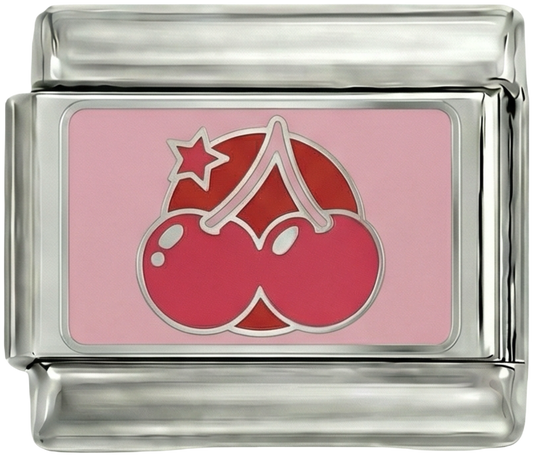 Pink Cherries on Pink Plate - pink-cherries-on-pink-plate.png