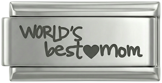 Beste Mama der Welt, auf Silber